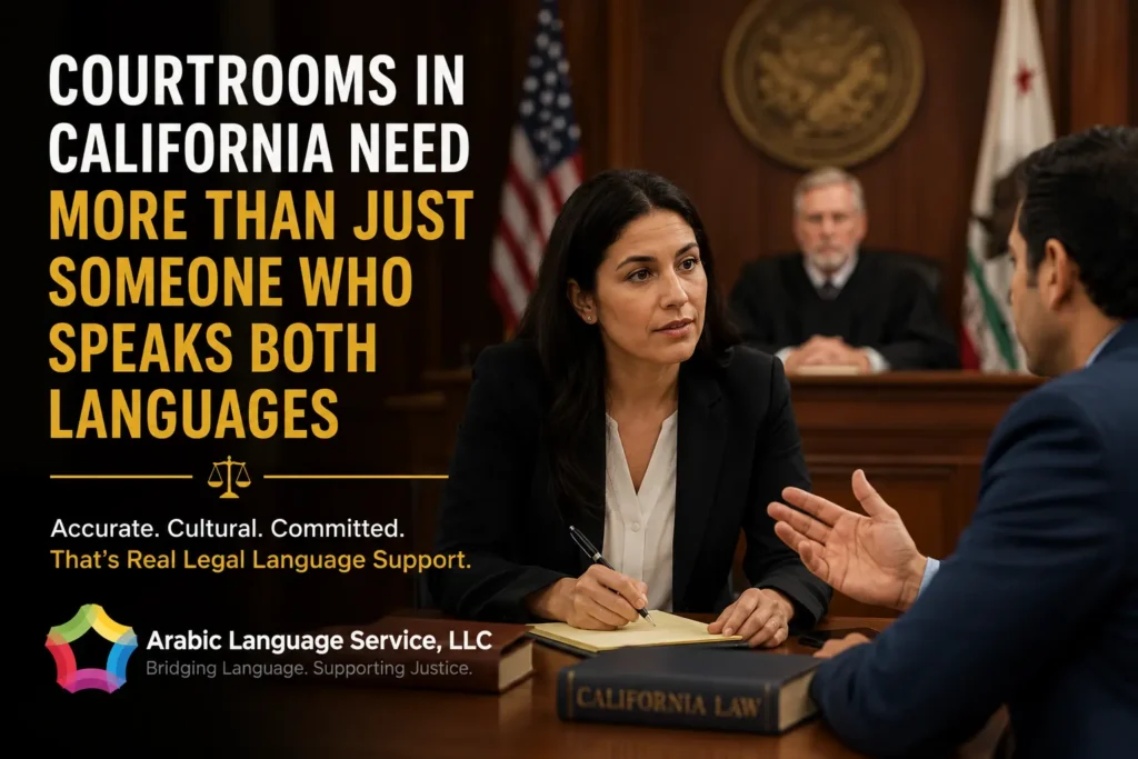 arabic court interpreter California