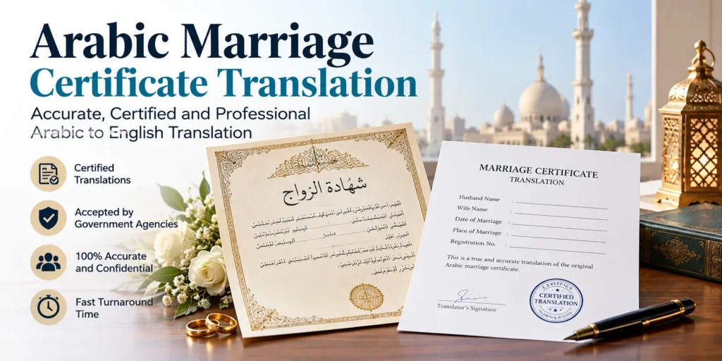 Arabic Marriage Certificate Translation: What Reviewers Actually Check and the Small Errors That Cause Delays