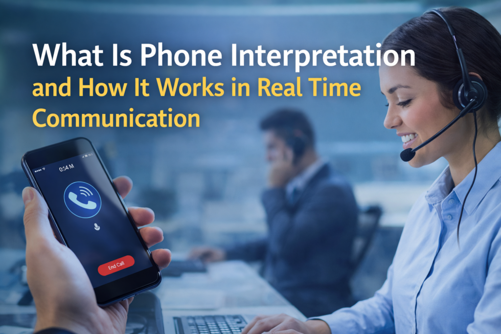 what is phone interpretation